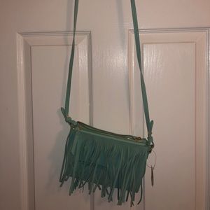 Shoulder/cross body Fringe purse